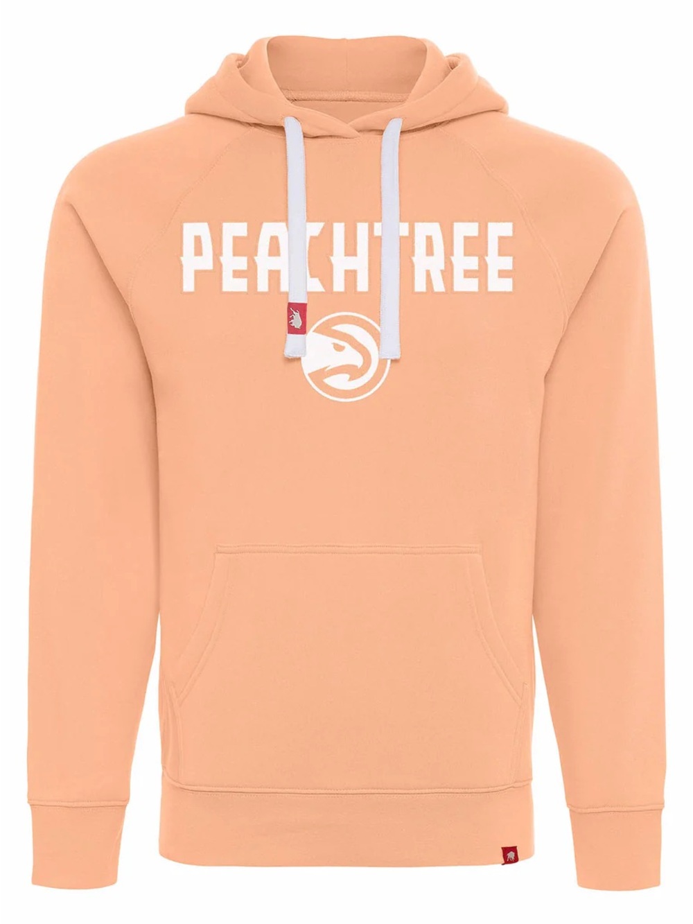 NBA Peachtree Atlanta Hawks - Peach Hooded Sweatshirt NWT Large